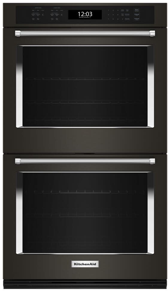 KitchenAid KCES556HBL 36 Inch Electric Cooktop with 5 Radiant Elements