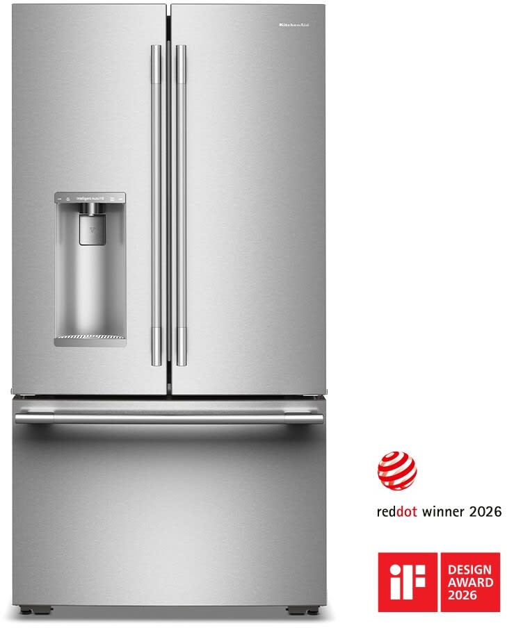 36 Inch Freestanding Counter-Depth Smart French Door Refrigerator