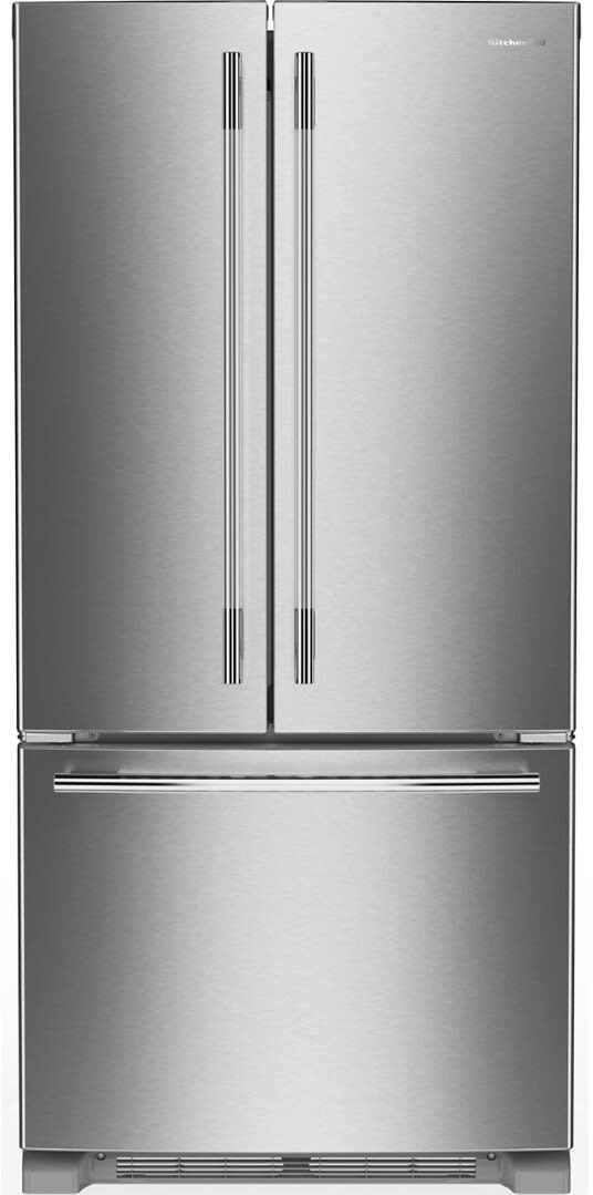 33 Inch Full-Depth Freestanding French Door Refrigerator