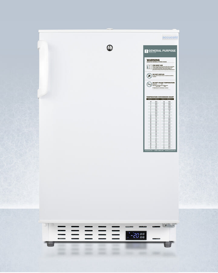 20 Inch Built-In Undercounter Freezer