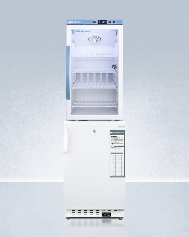20 Inch Stacked Vaccine Refrigerator/Freezer