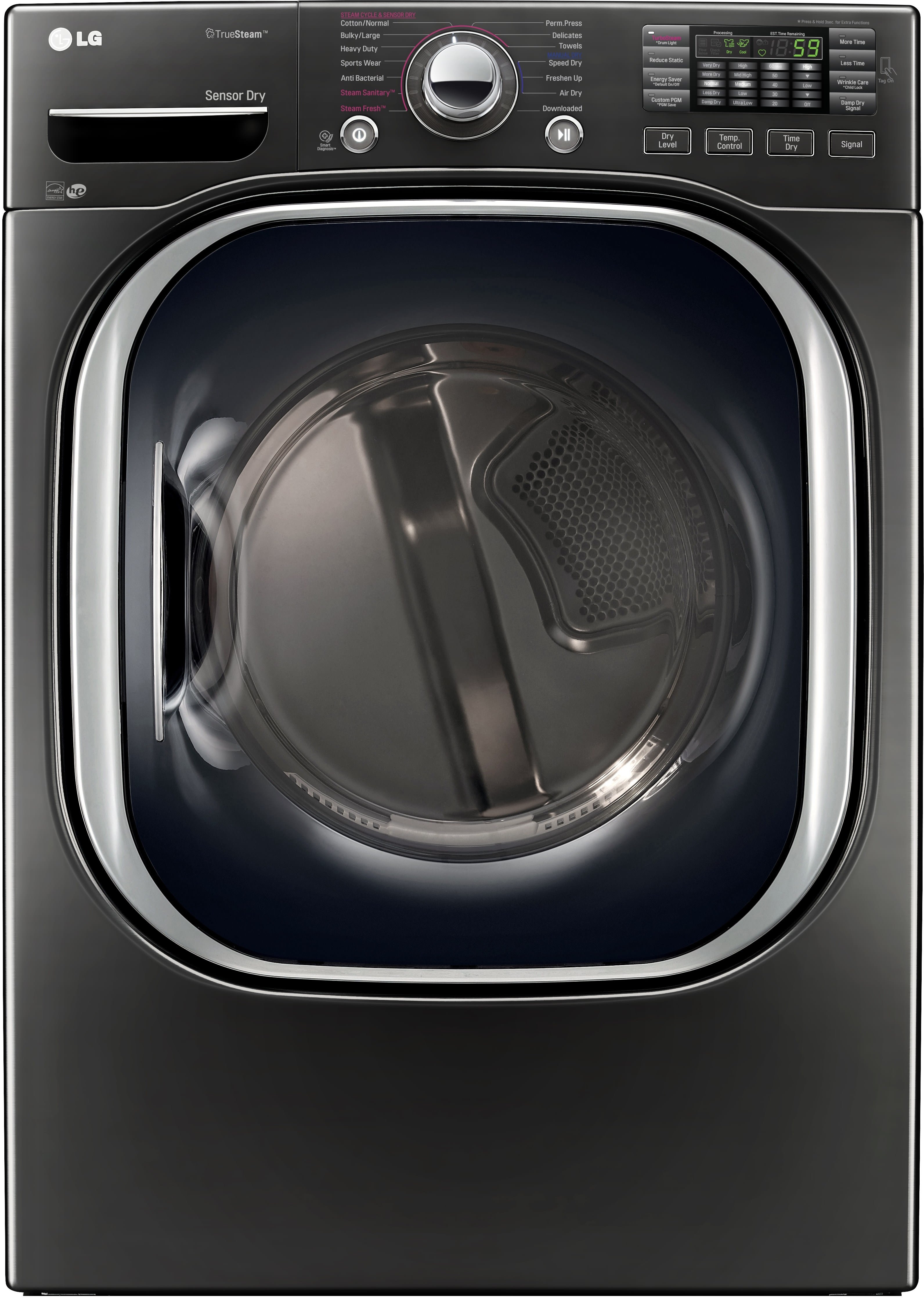 LG WM4370HKA 27 Inch Front Load Washer with 4.5 cu. ft. Capacity, 14