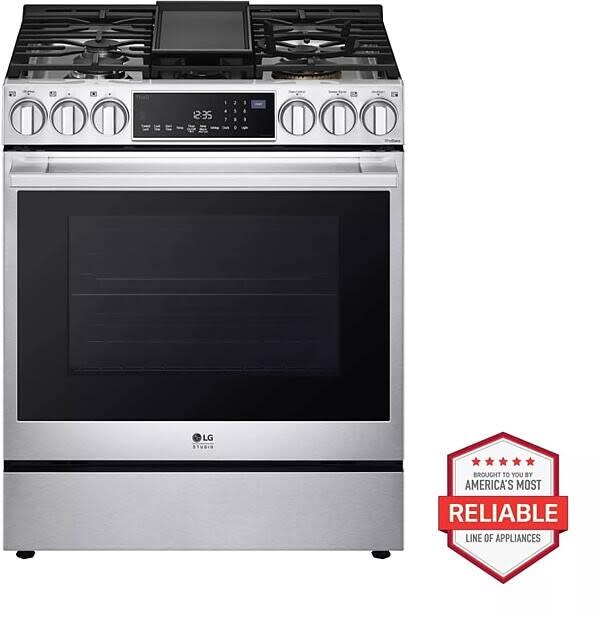 30 Inch Slide-In Gas Smart Range