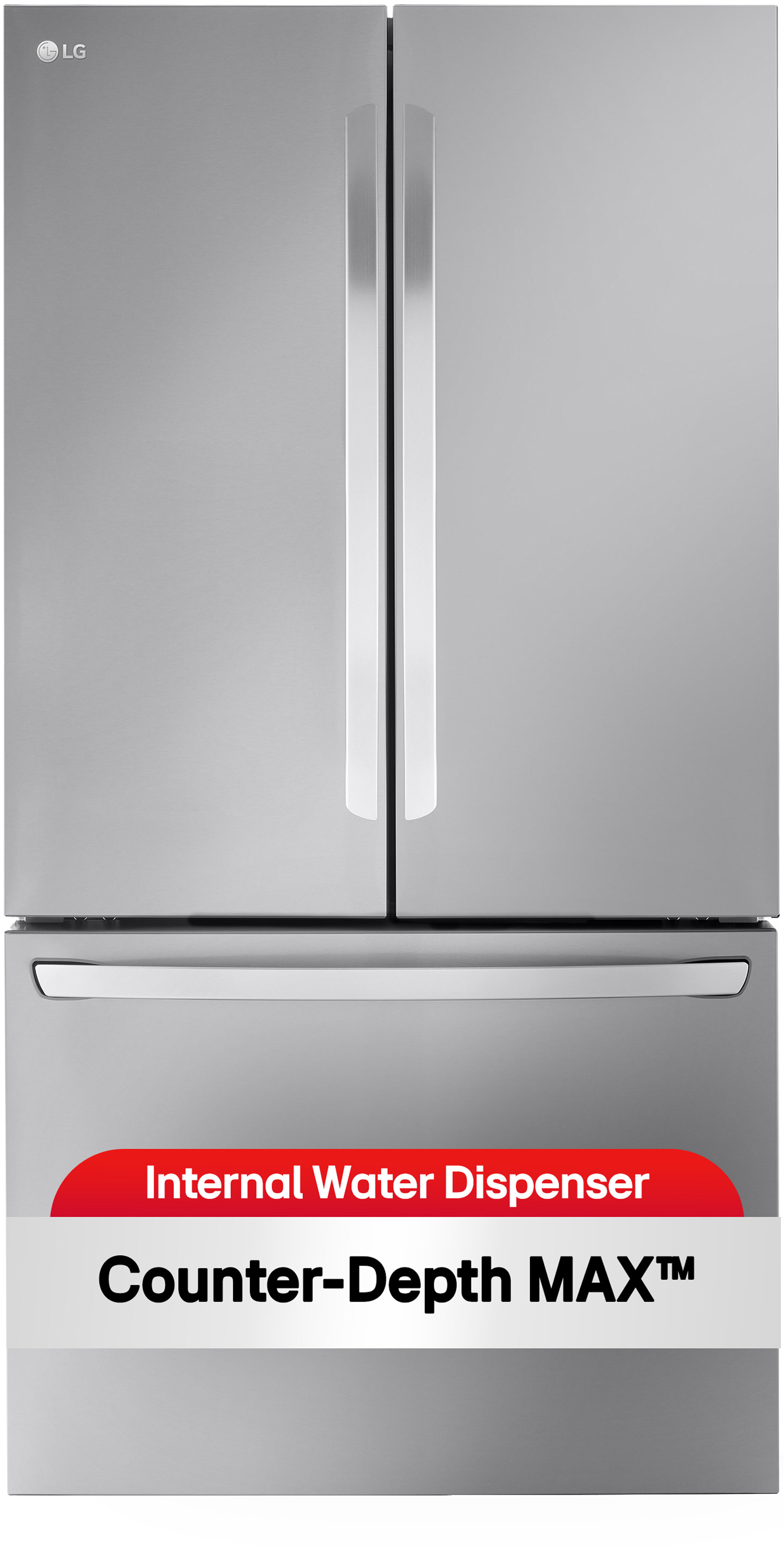 36 Inch Smart Freestanding Counter-Depth MAX™ French Door Refrigerator wi