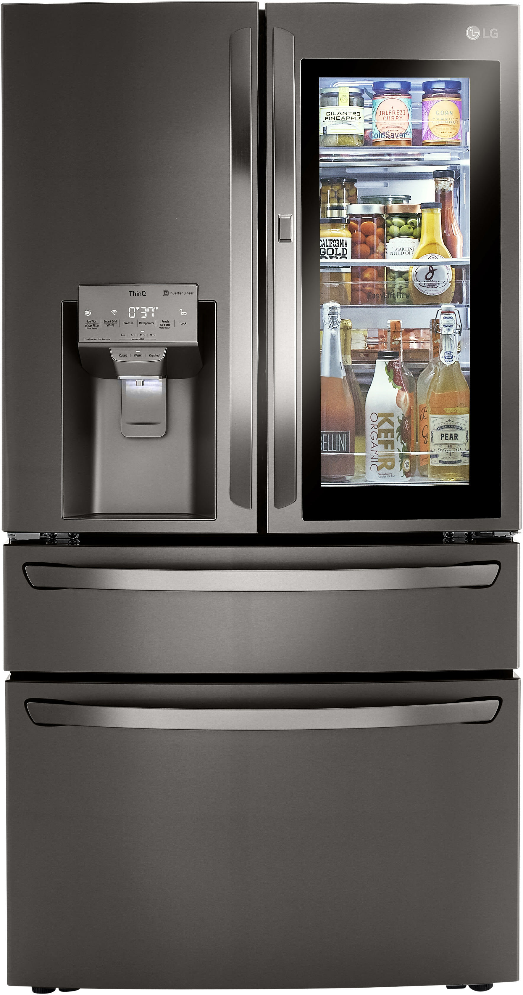 36 Inch Counter Depth Smart French Door Craft Ice™ Refrigerator