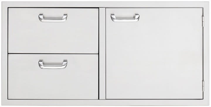 42 Inch Storage Door and Double Drawer Combo