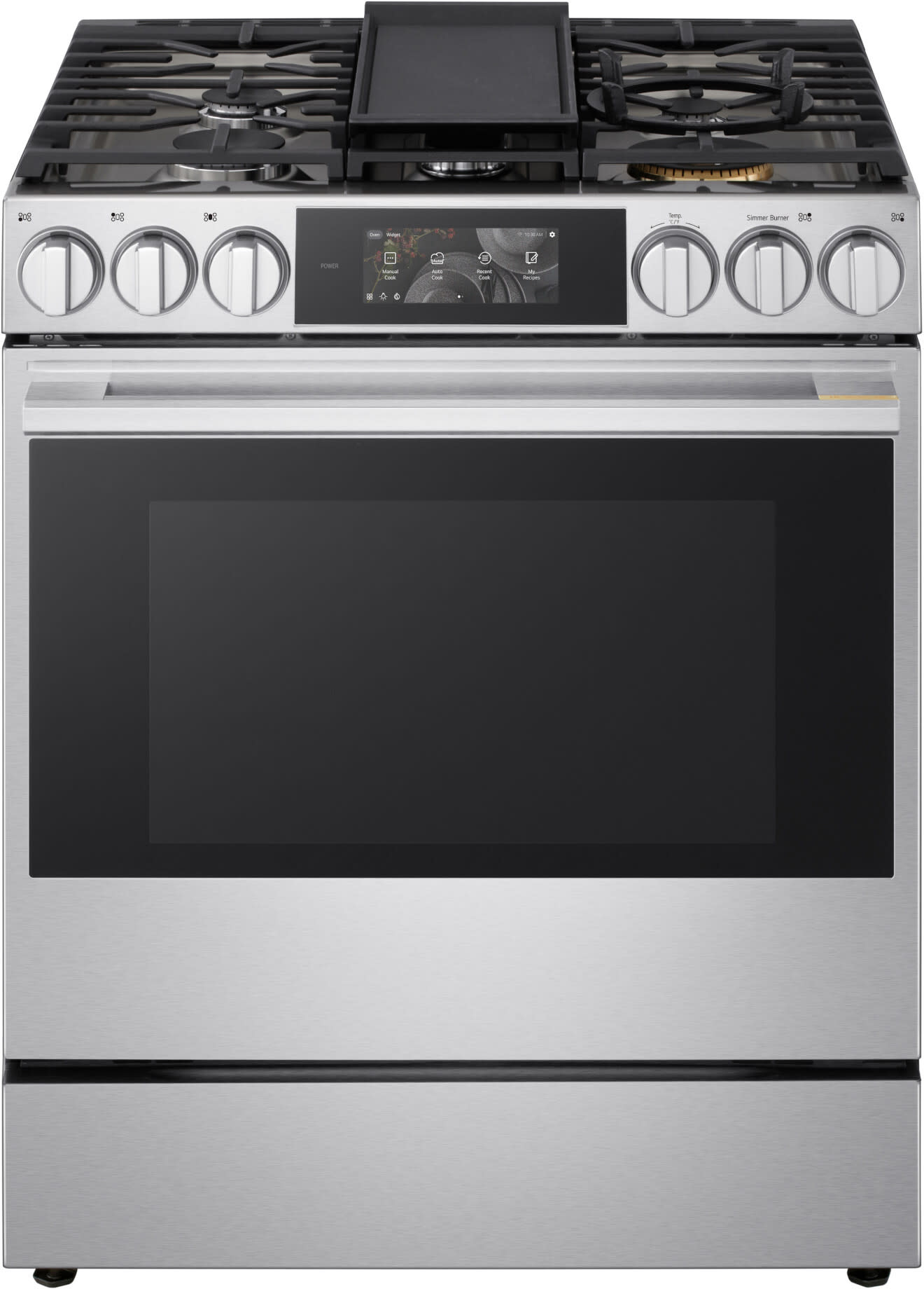 30 Inch Slide-In Smart Gas Range