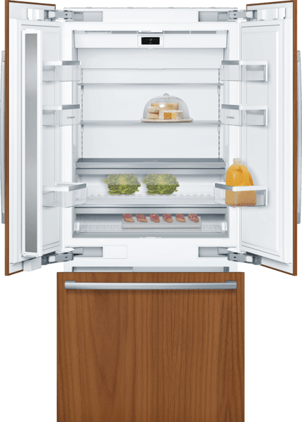 36 Inch Built-In French Door Smart Panel Ready Refrigerator