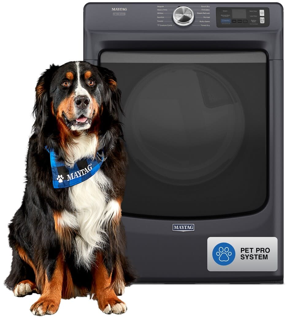 Maytag MED7020RF 27 Inch Smart Pet Pro Front Load Electric Dryer