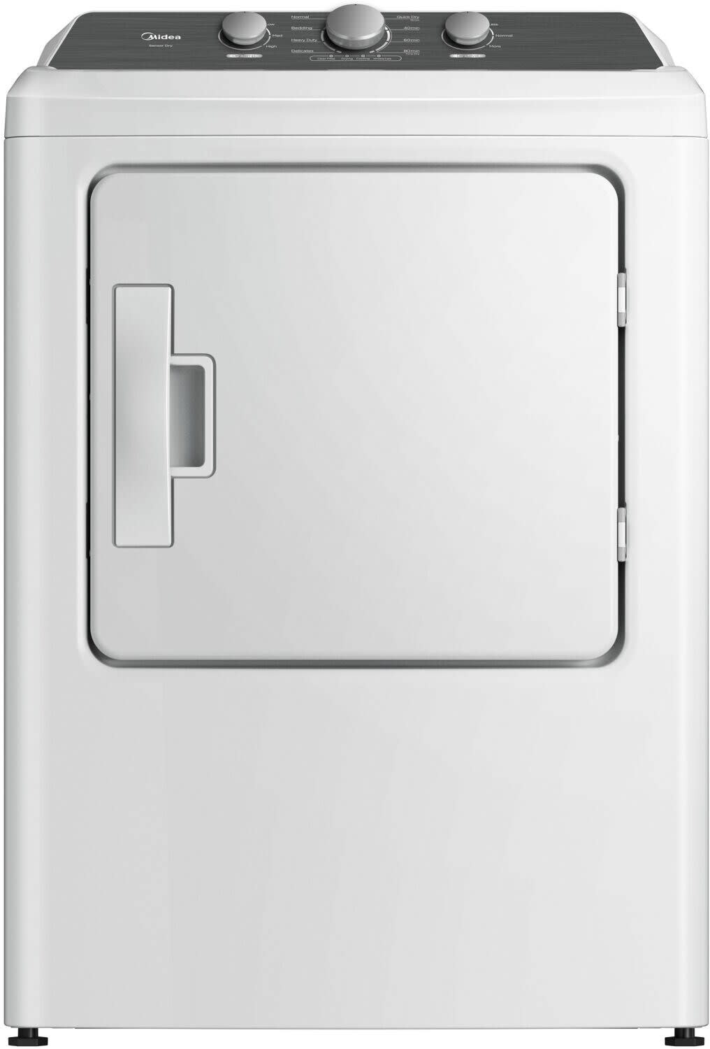 Midea MLTW41A1BWW 25 Inch Top Load Washer with 4.1 cu. ft. Capacity, 8 Wash Cycles, 700 RPM