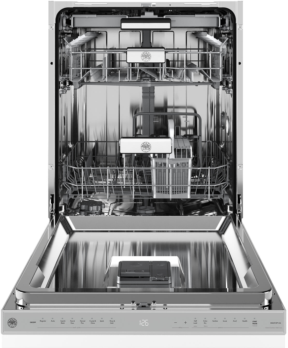 24 Inch Fully Integrated Built-In Panel Ready Dishwasher