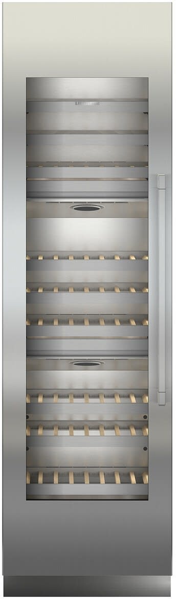 24 Inch Built-In Triple Zone Smart Wine Cooler