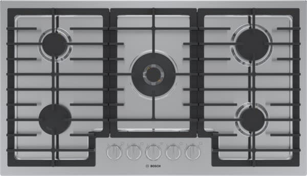 36 Inch Built-In Gas Cooktop