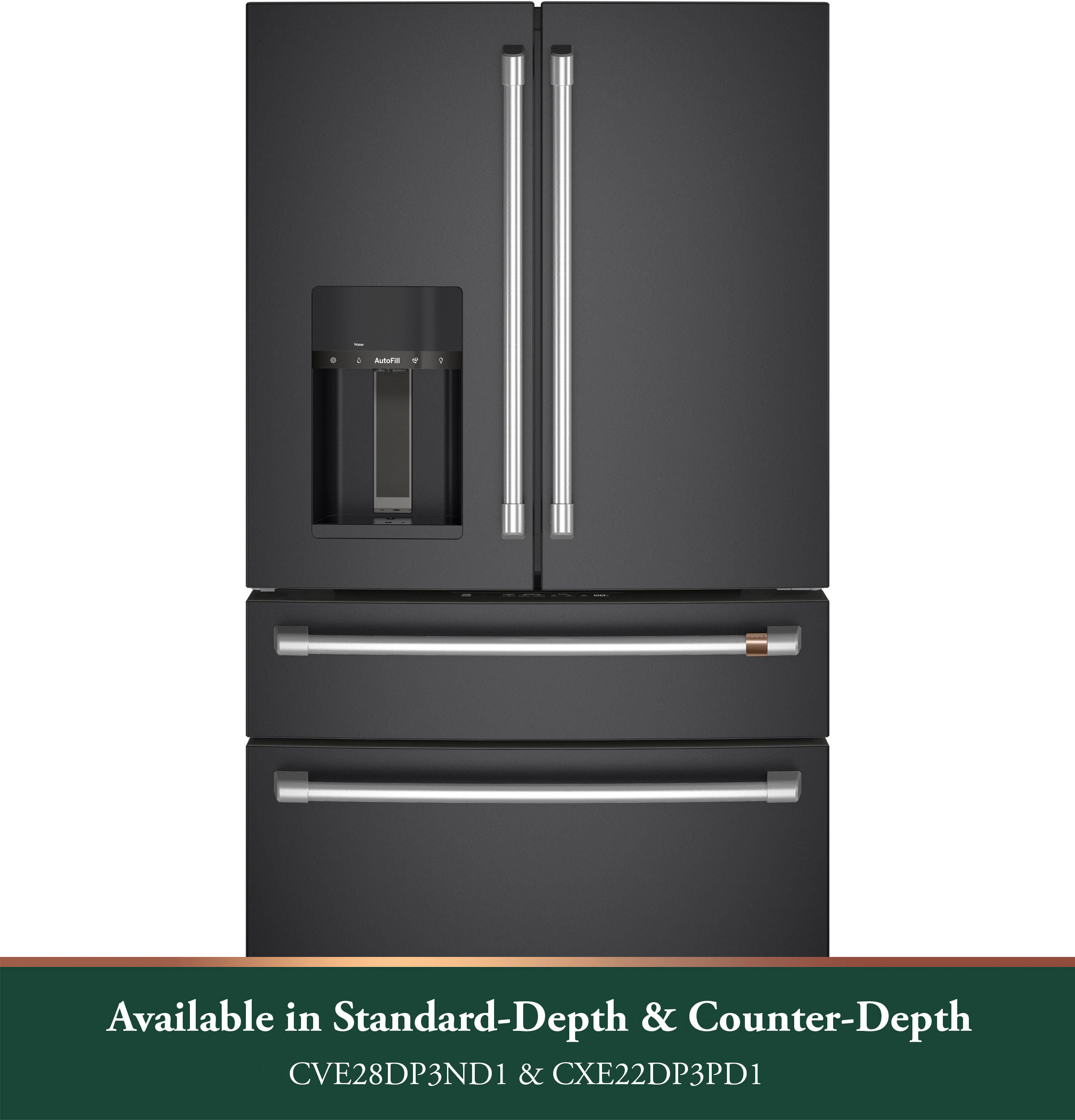36 Inch 4-Door French-Door Smart Refrigerator