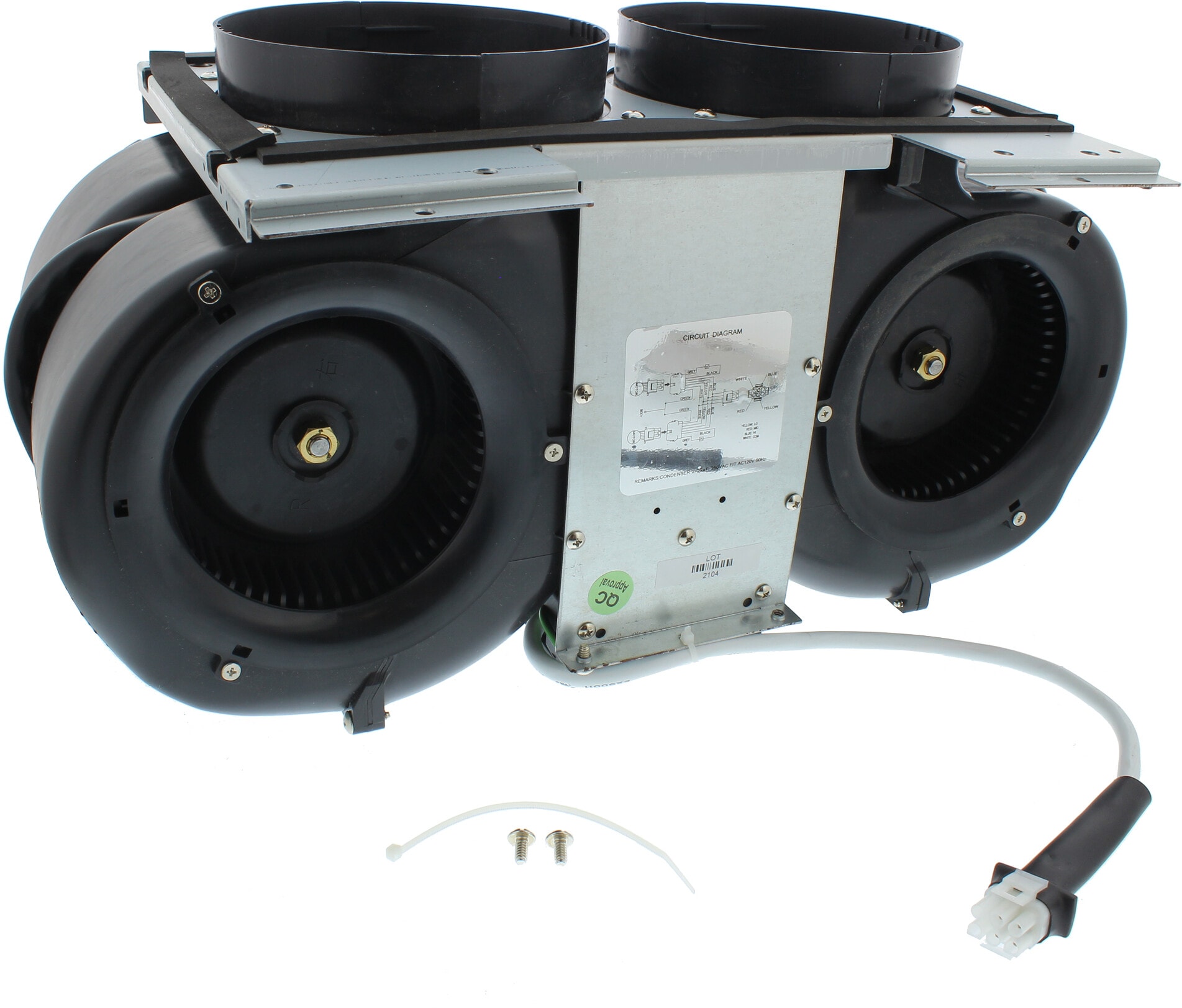 洋楽 HOODFACTOR Zephyr AK8340ASX 40 Inch Insert Hood with 3-Speeds, Electronic LCD