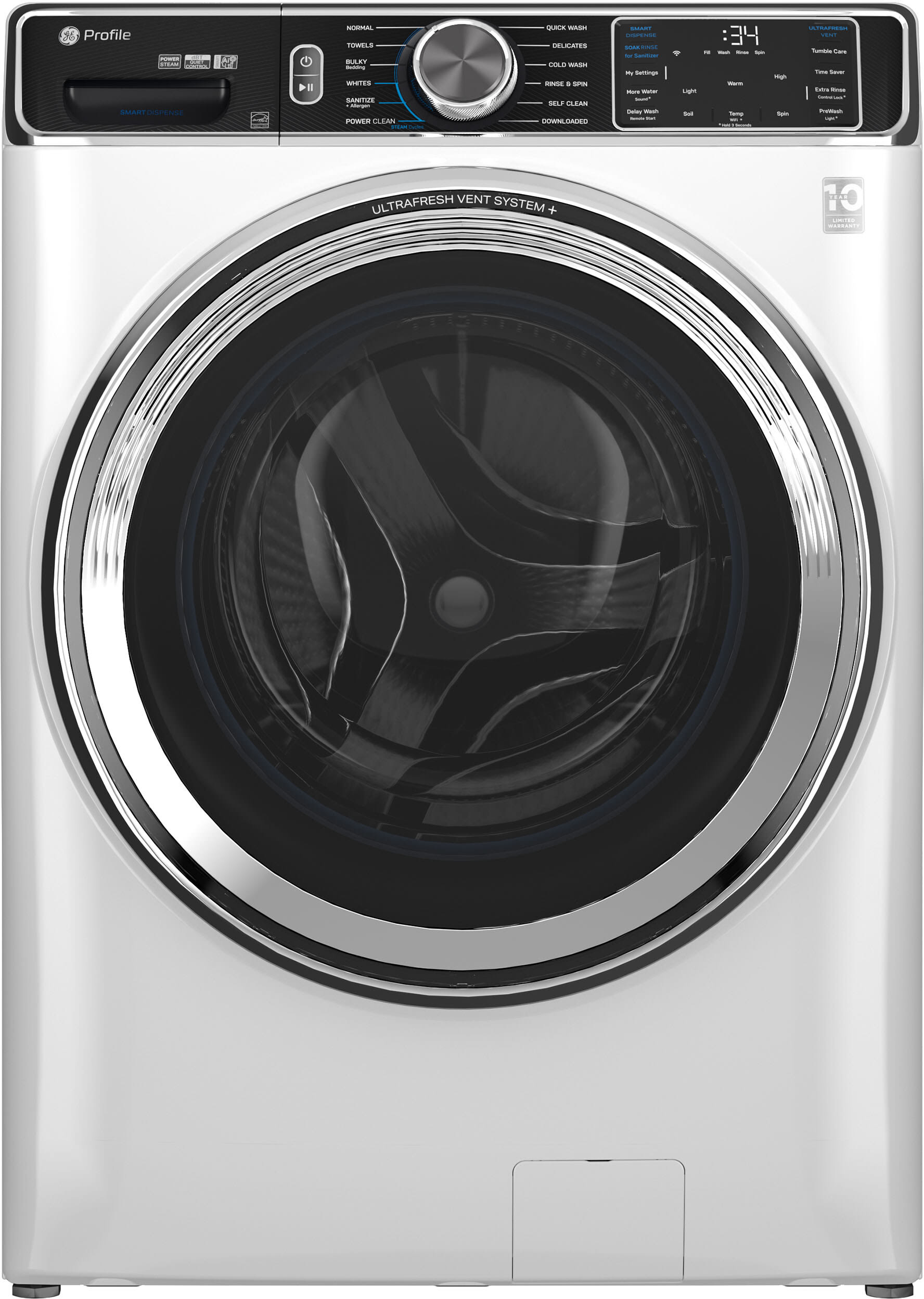 28 Inch Smart Front Load Washer