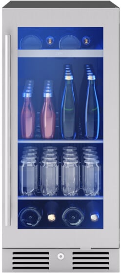 15 Inch Freestanding/Built-In Undercounter Single Zone Beverage Center
