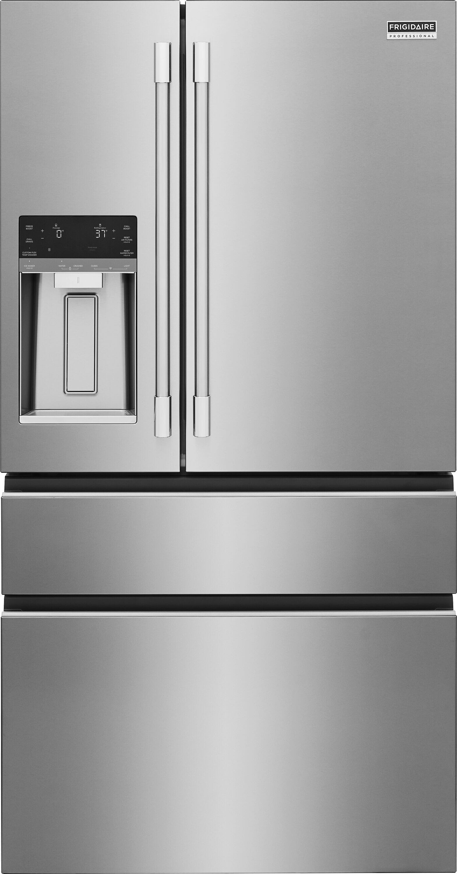 36 Inch Counter Depth 4 Door French Door Refrigerator