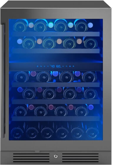 24 Inch Freestanding/Built-In Undercounter Dual Zone Wine Cooler