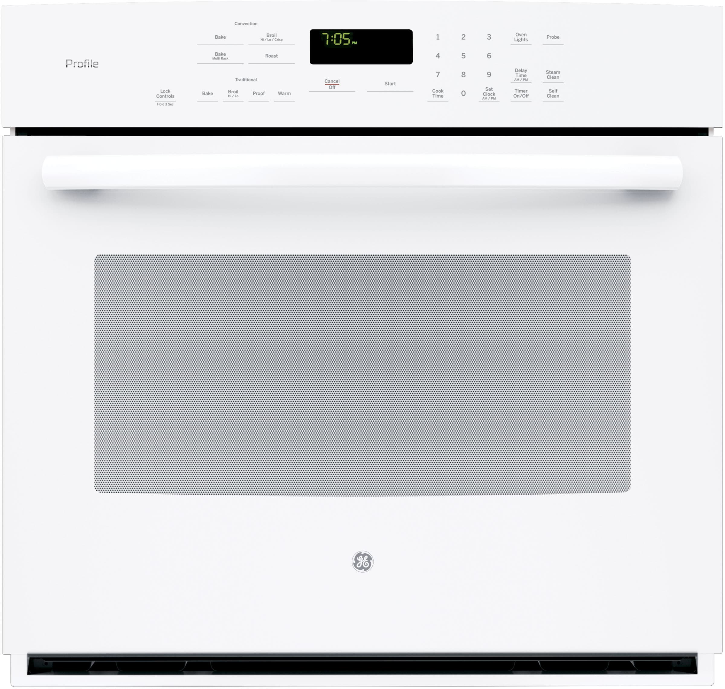 GE PGP9830TJWW 30 Inch Gas Cooktop with 4 Sealed Burners, Downdraft