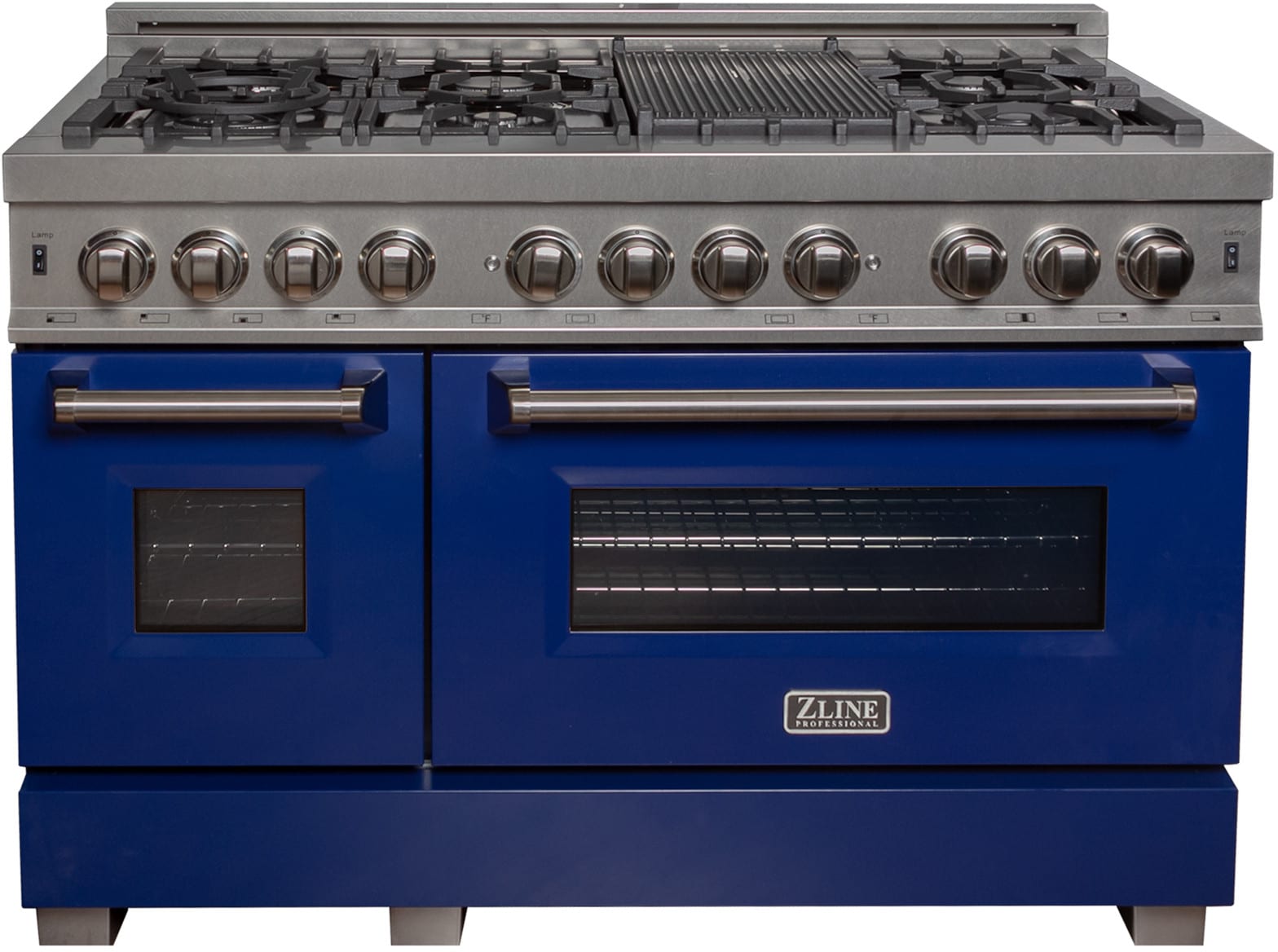 48 Inch Pro-Style Double Oven Dual Fuel Range