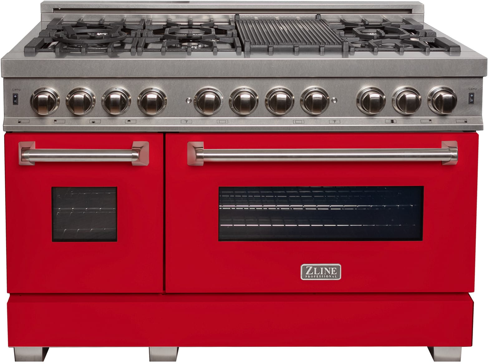 48 Inch Pro-Style Double Oven Dual Fuel Range