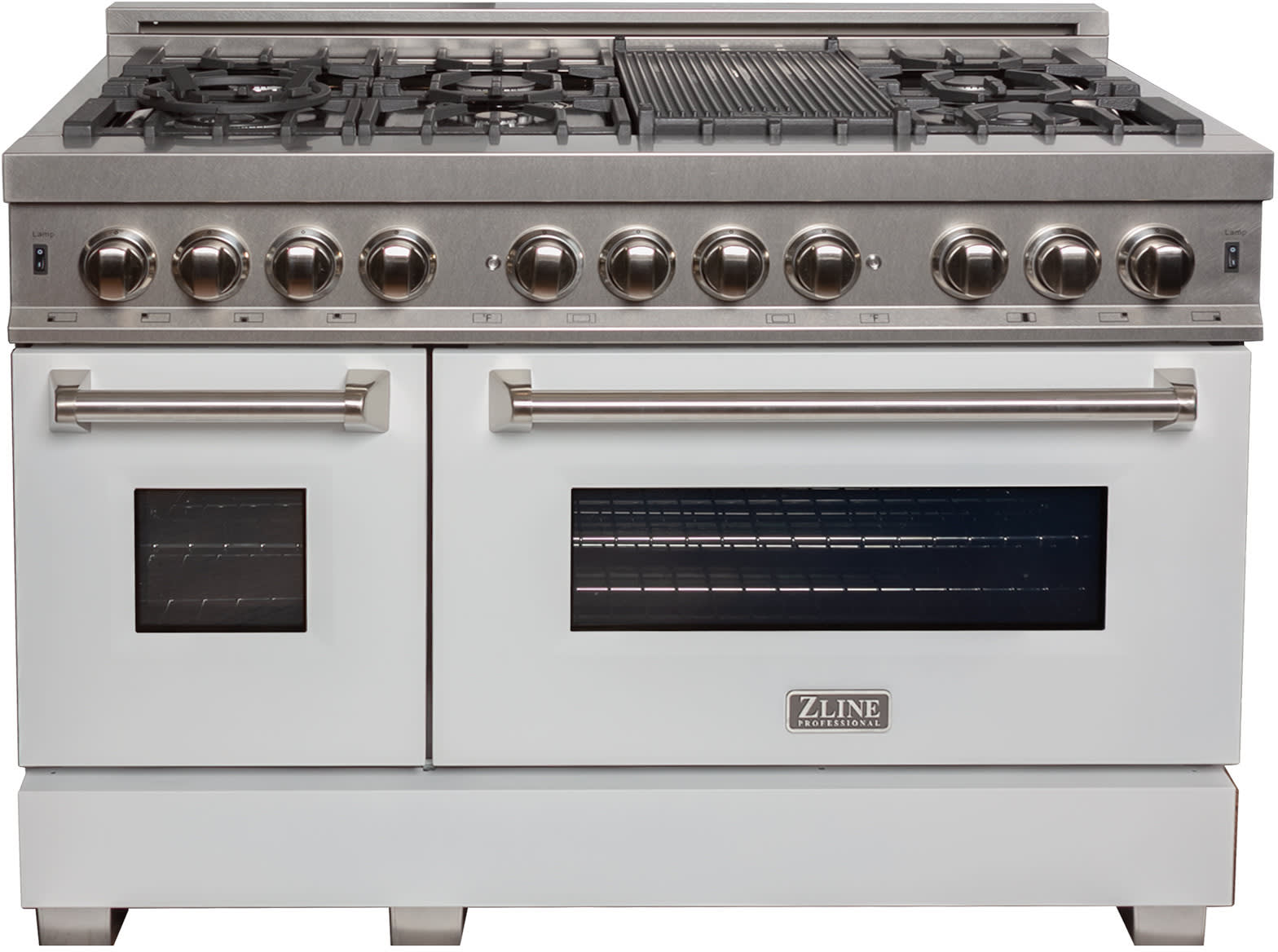 48 Inch Pro-Style Double Oven Dual Fuel Range