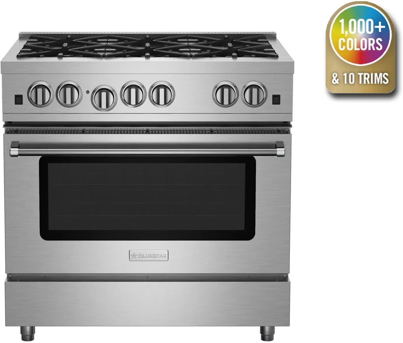 36 Inch Freestanding Gas Range