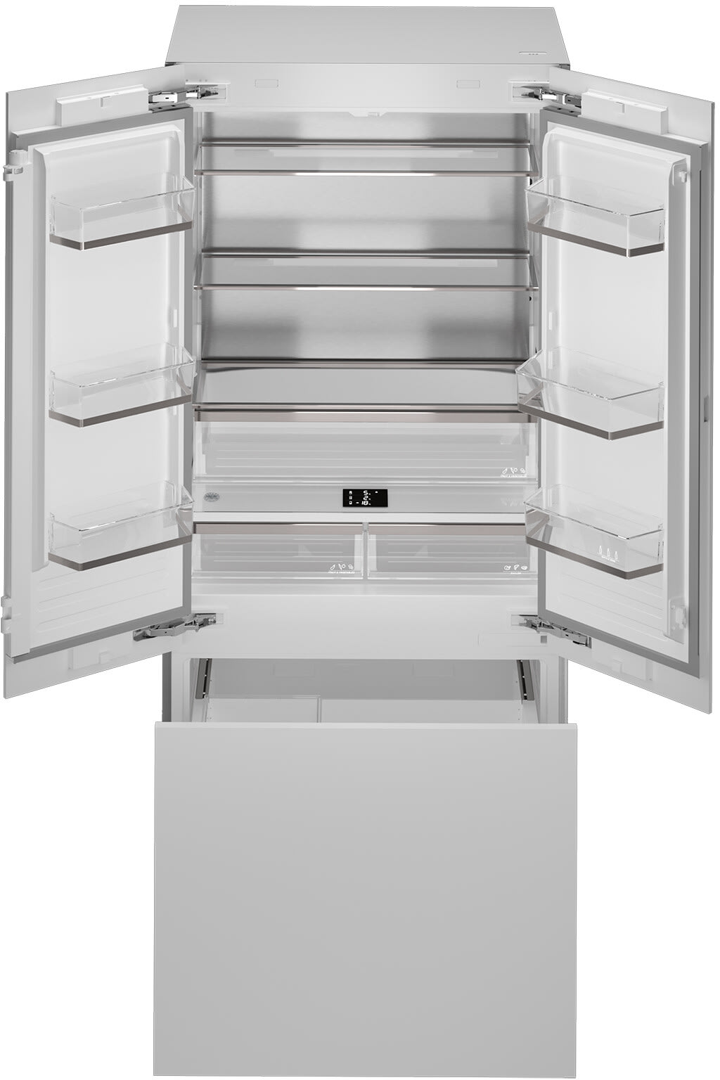 36 Inch Panel Ready Counter Depth Built-In French Door Refrigerator