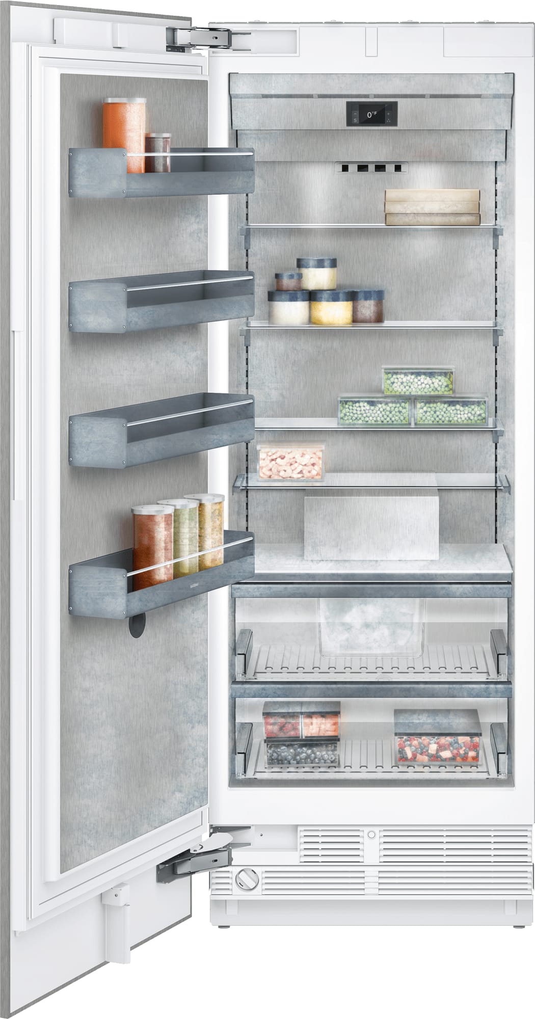 30 Inch Panel-Ready Built-In Smart All Freezer Column
