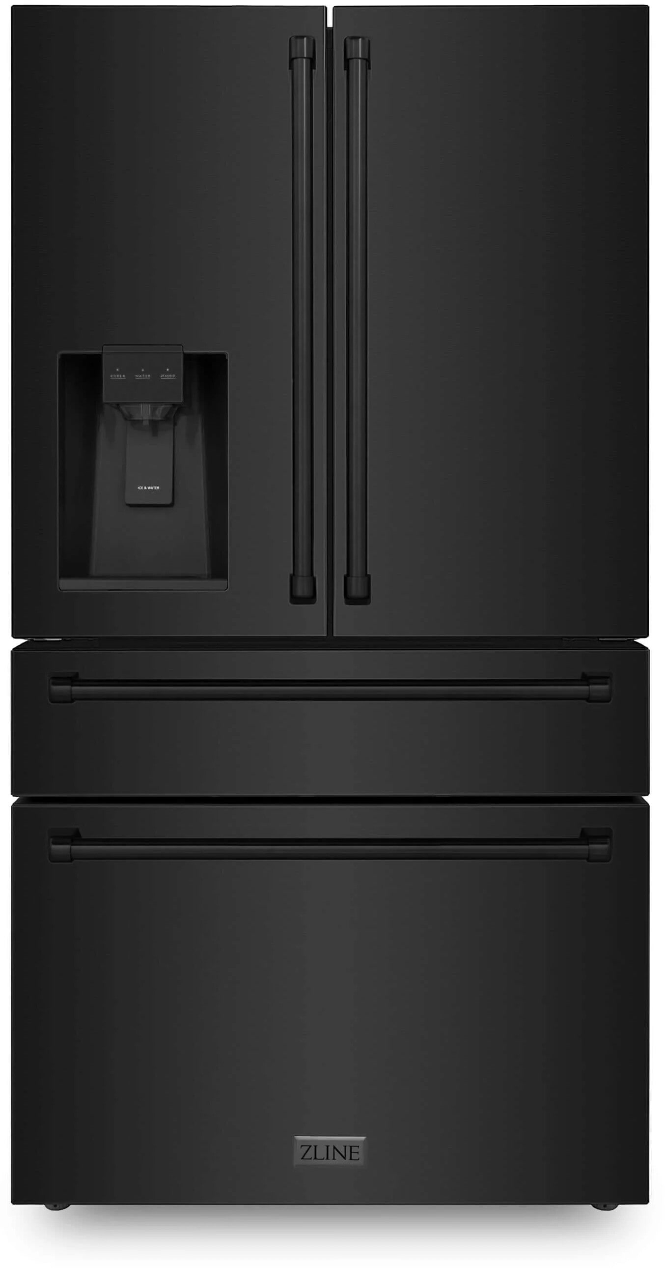 36 Inch Counter Depth 4-Door French Door Refrigerator