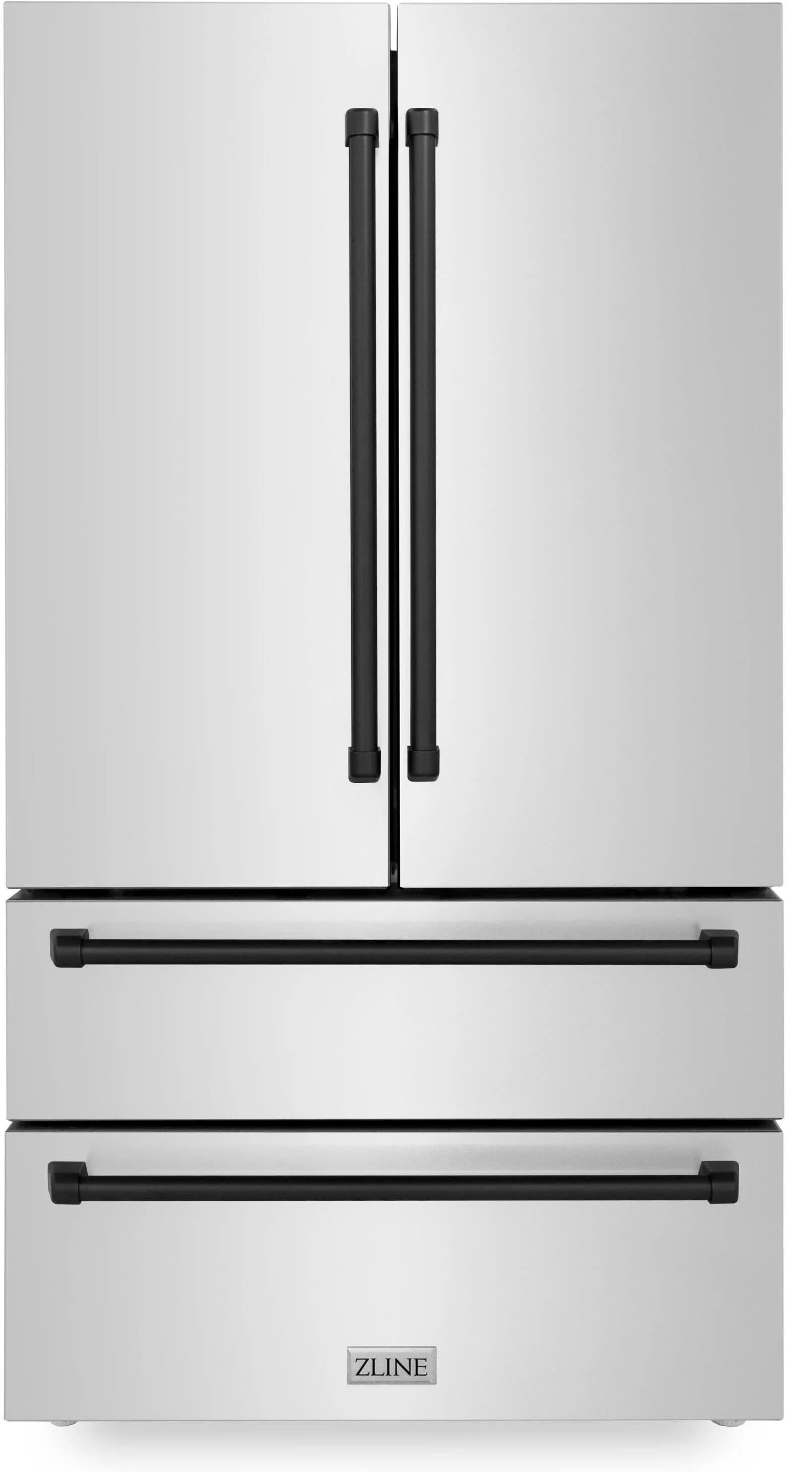 36 Inch Counter-Depth 4-Door French Door Refrigerator