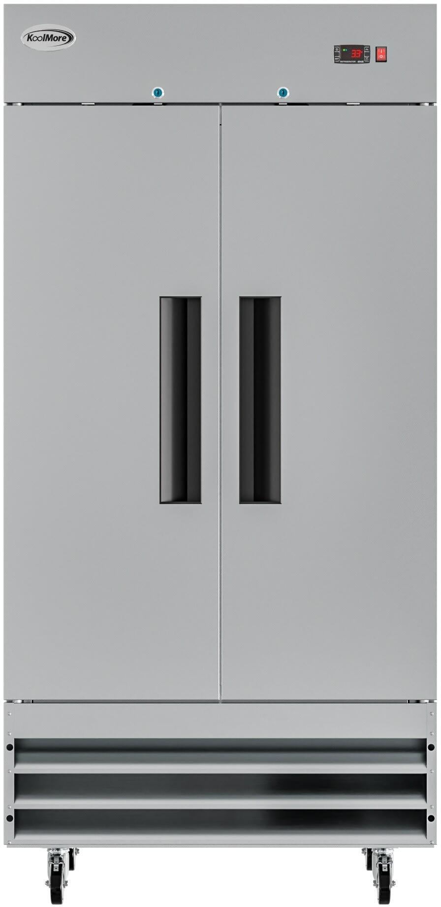 Koolmore RIF2DSS35C 39 Inch Commercial Freestanding Upright