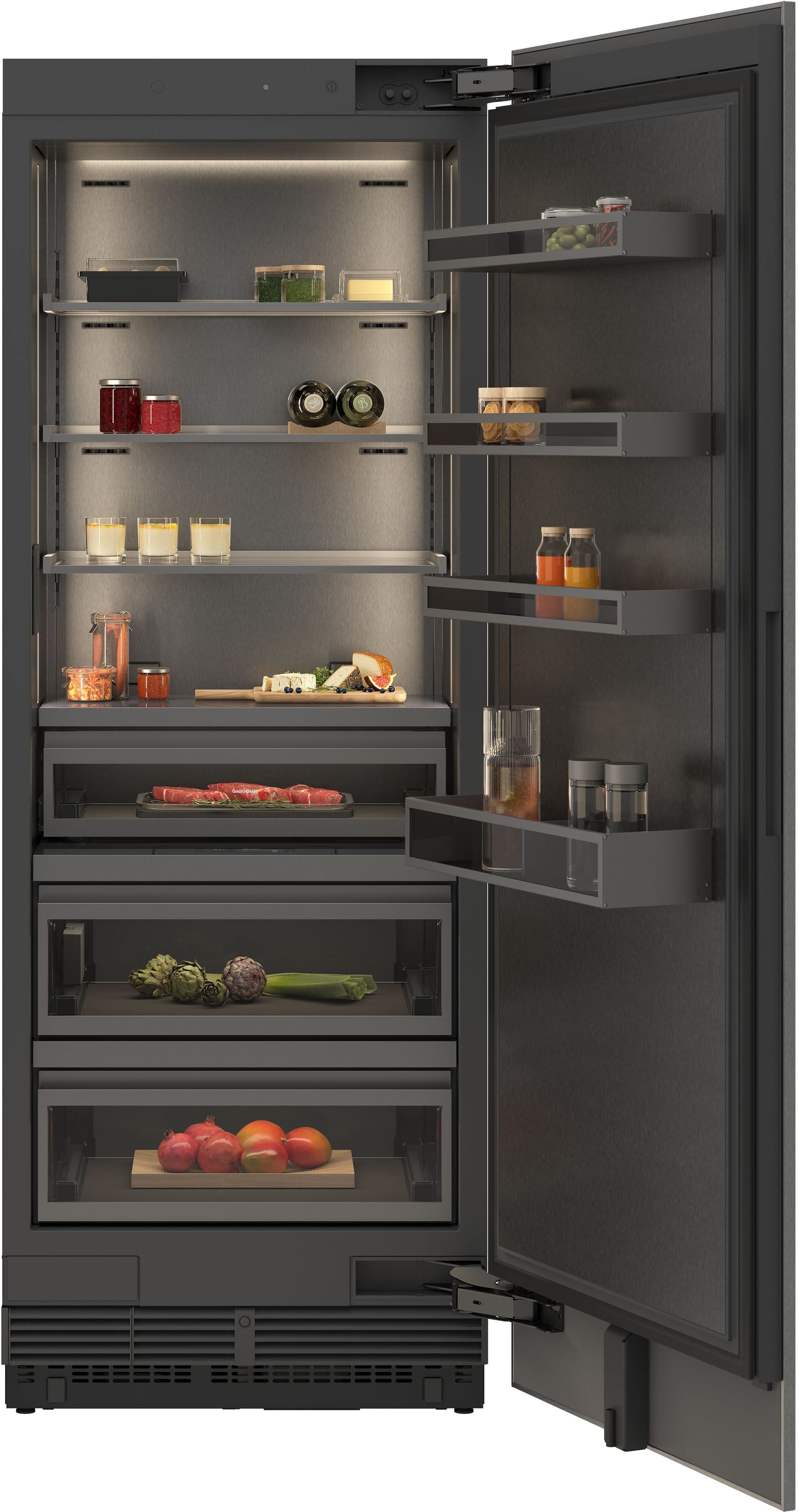 30 Inch Panel Ready Smart Refrigerator Column