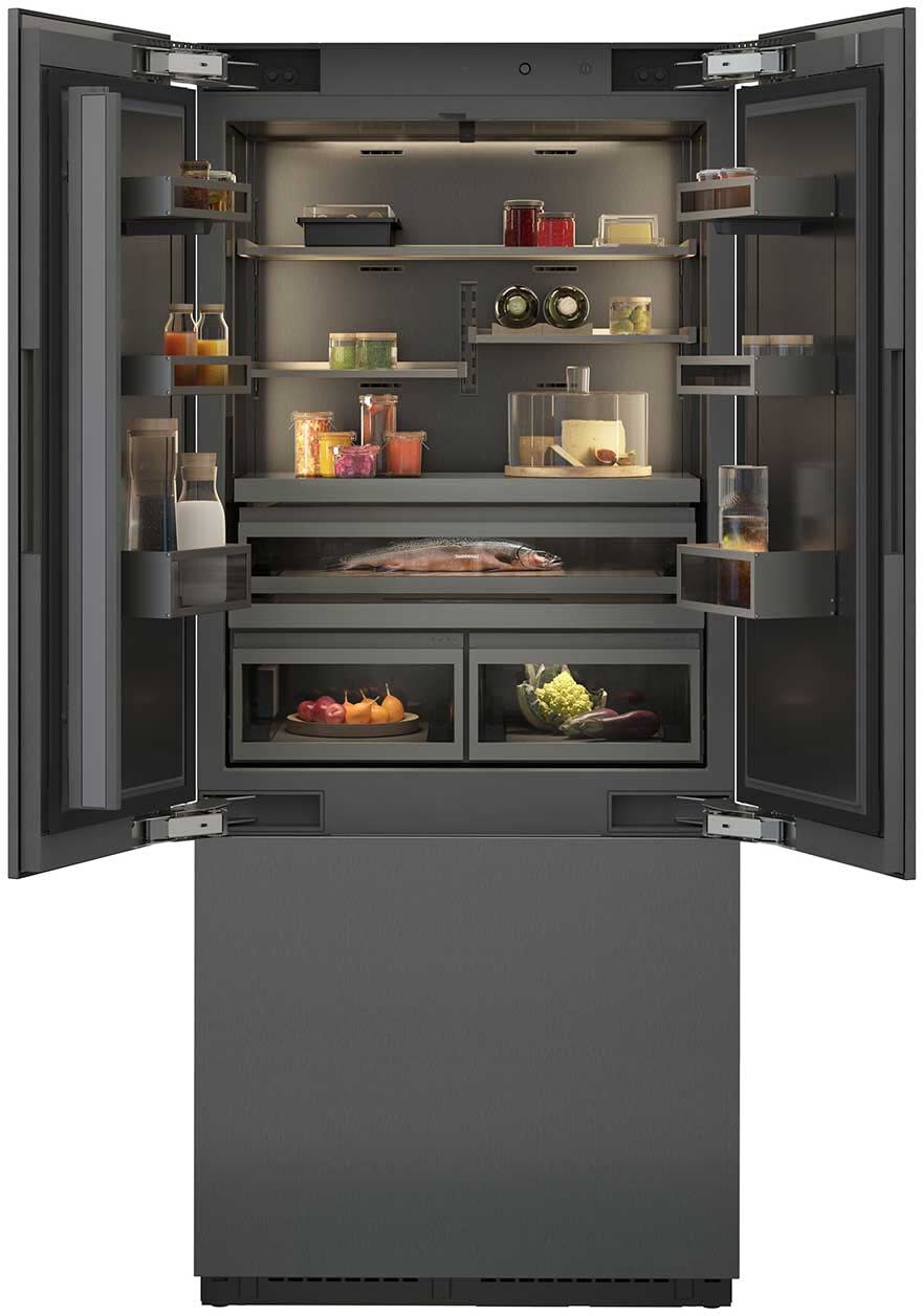 36 Inch Panel Ready Built-In French Door Smart Refrigerator