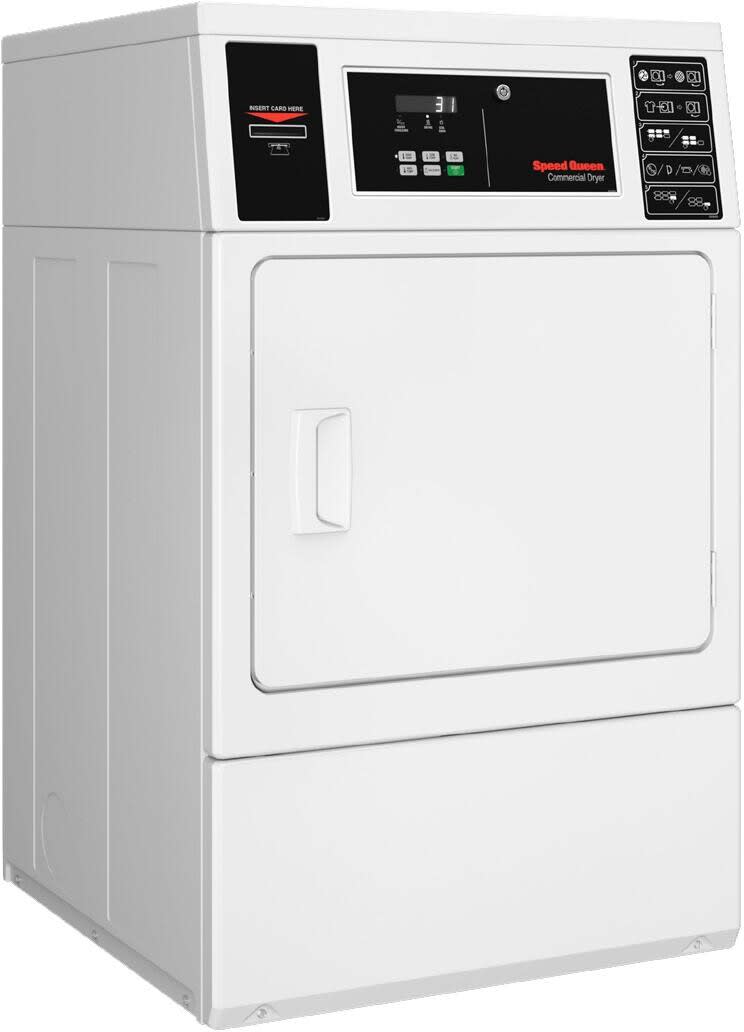 Speed Queen SFNNYASP115TW01 27 Inch Commercial Front Load Washer with 4