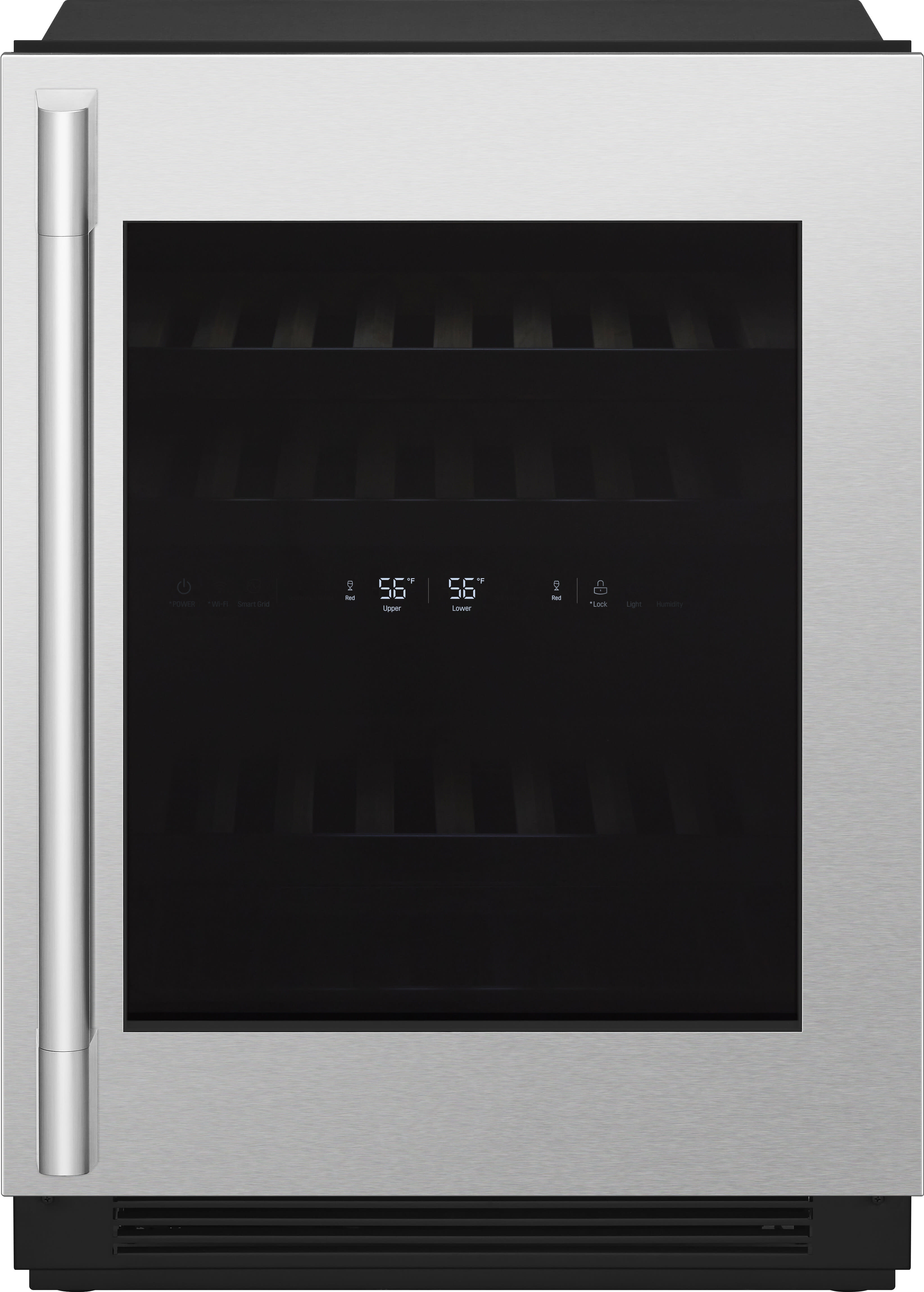 24 Inch Panel Ready Built-in Undercounter Dual Zone Smart Wine Refrigerator