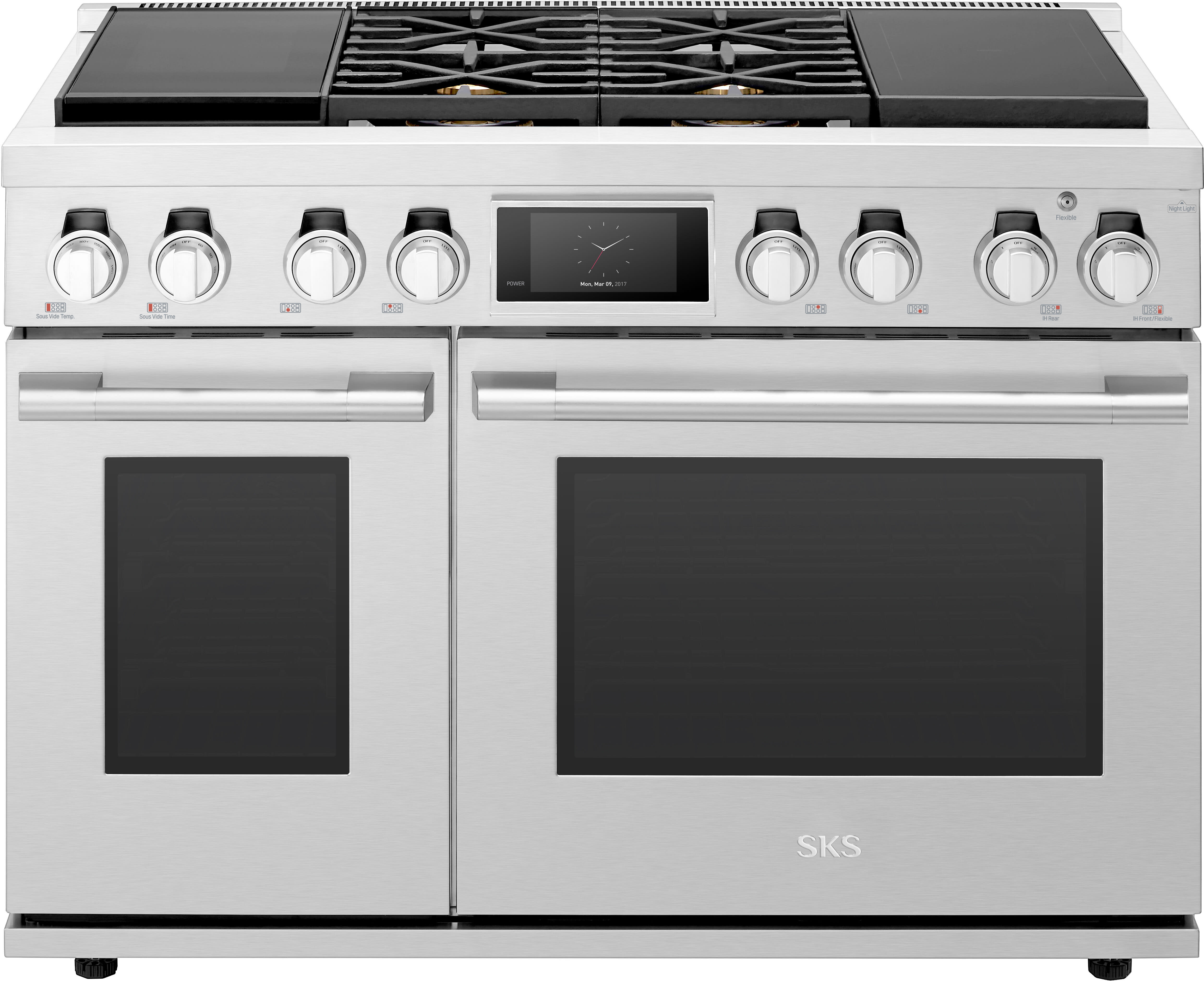 48 Inch Freestanding Professional Dual Fuel Smart Range