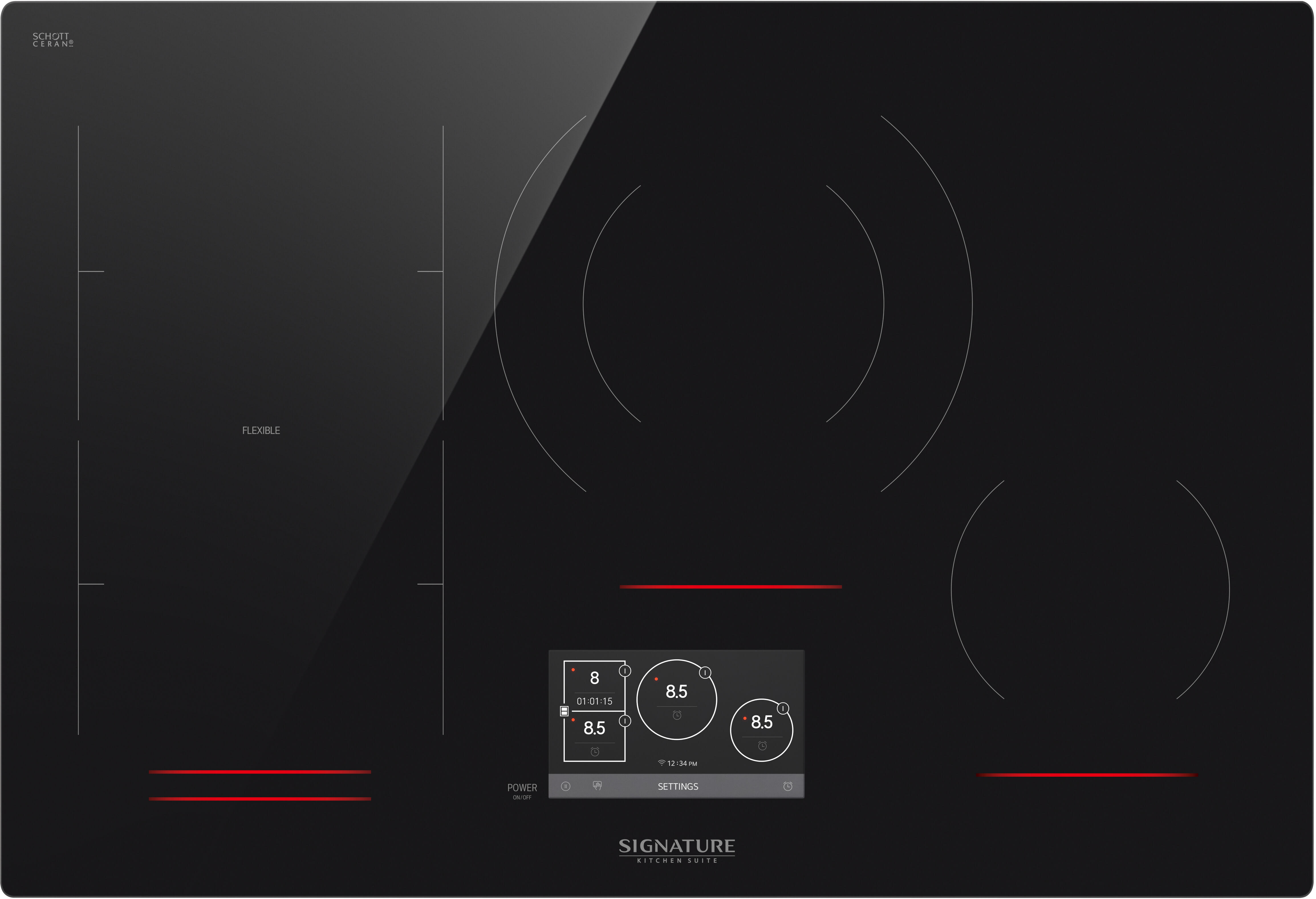 30-Inch Induction Smart Cooktop