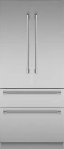 36 Inch Built-In 4-Door French Door Smart Refrigerator