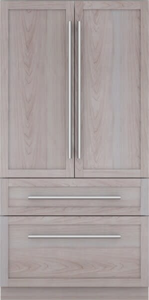 42 Inch Panel Ready Built-In 4-Door French Door Smart Refrigerator