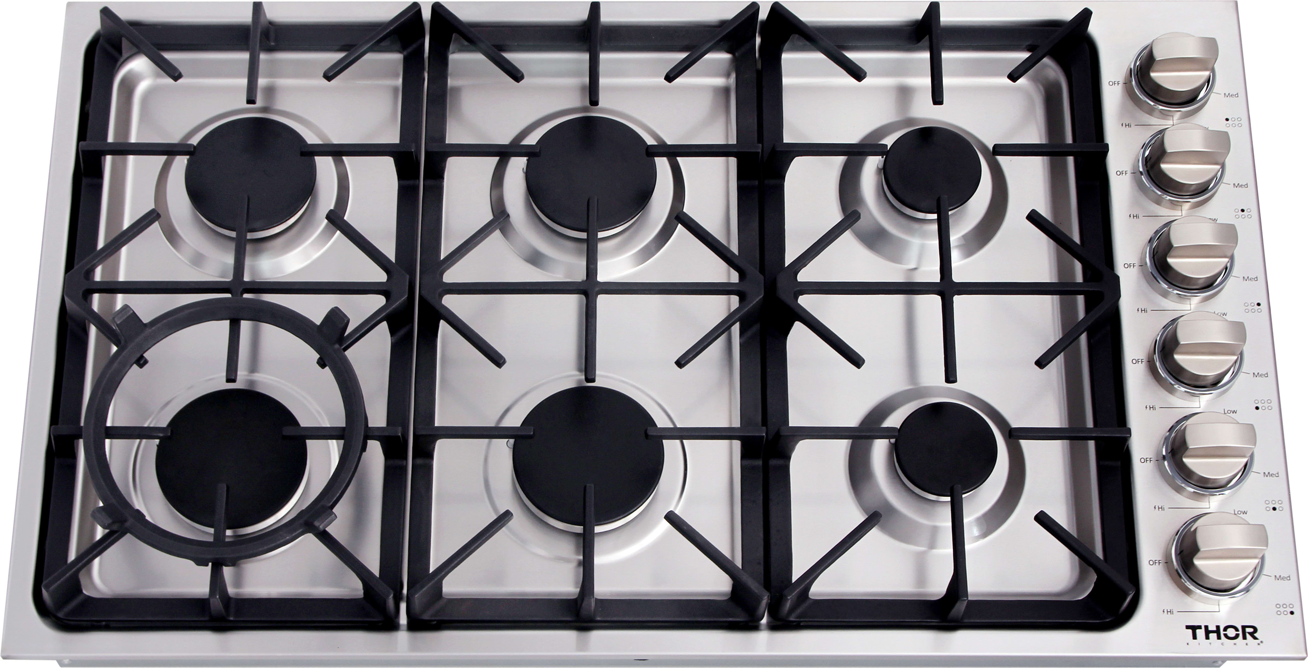 36 Inch Gas Cooktop