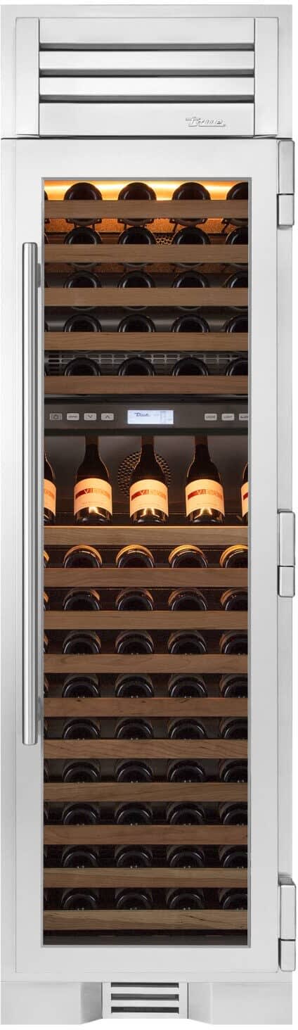 24 Inch Built-In Dual Zone Wine Column
