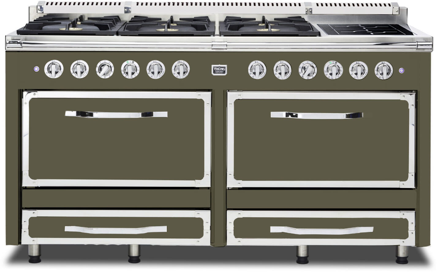 66 Inch Freestanding Dual Fuel Range