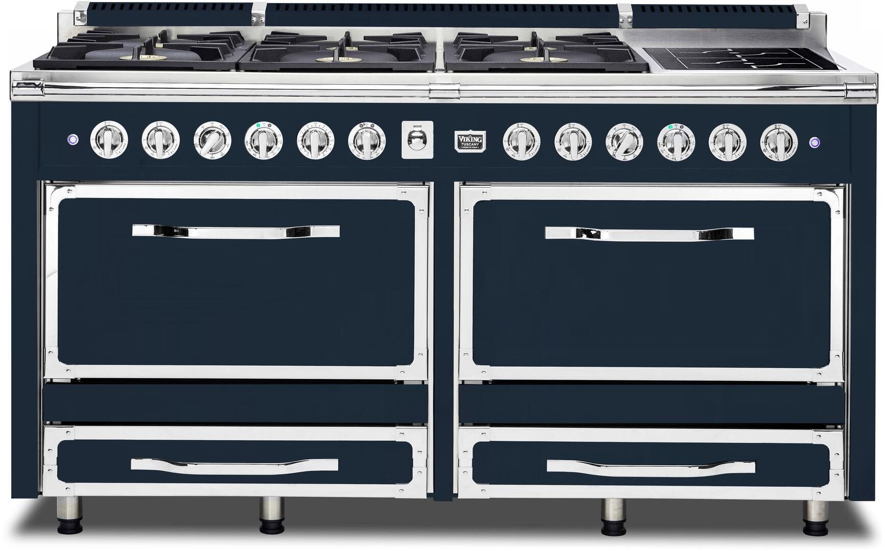 66 Inch Freestanding Dual Fuel Range