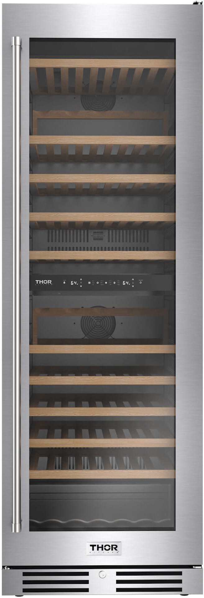24 Inch Freestanding Dual Zone Wine Cellar
