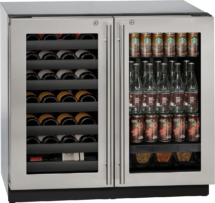 36 Inch Built-in Beverage Center and Wine Storage