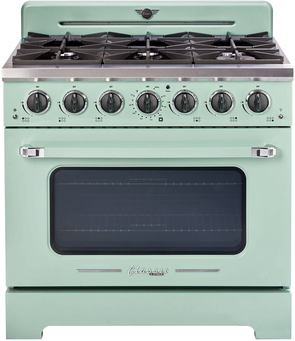 36 Inch Freestanding Retro Gas Range