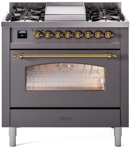 36 Inch Freestanding Dual Fuel Range