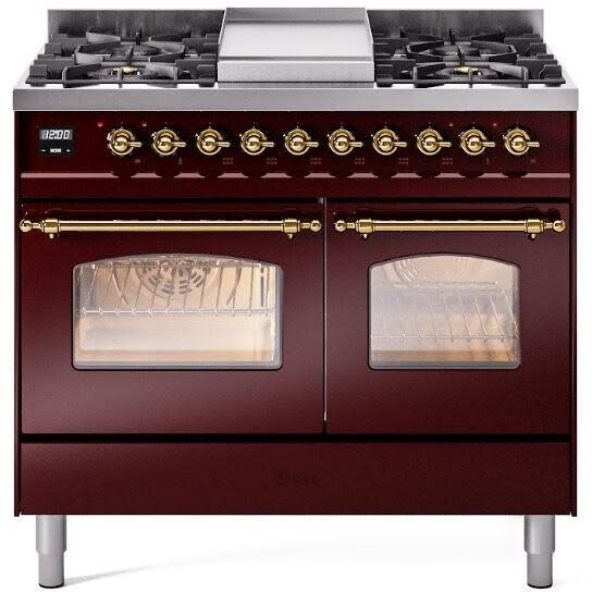 40 Inch Freestanding Dual Fuel Range